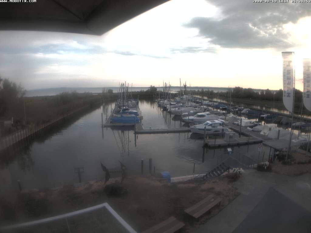 Archived image Webcam Marina Rheinhof Altenrhein at Lake Constance