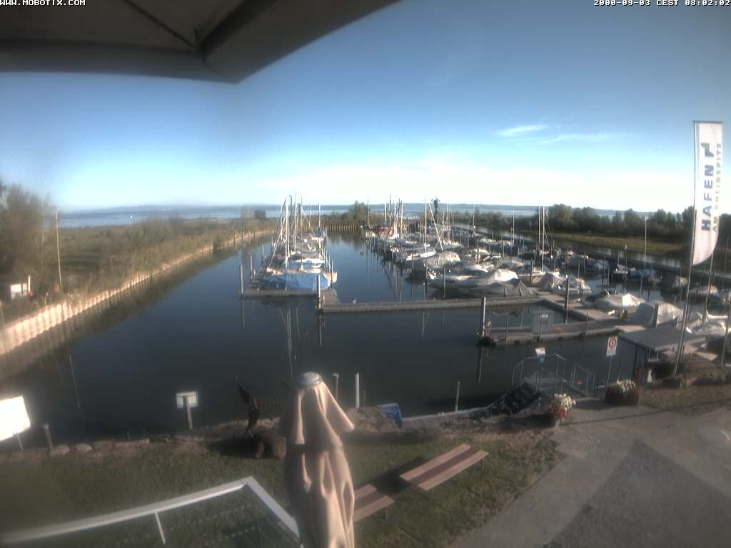 Archived image Webcam Marina Rheinhof Altenrhein at Lake Constance