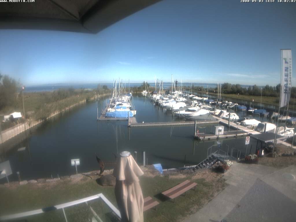 Archived image Webcam Marina Rheinhof Altenrhein at Lake Constance