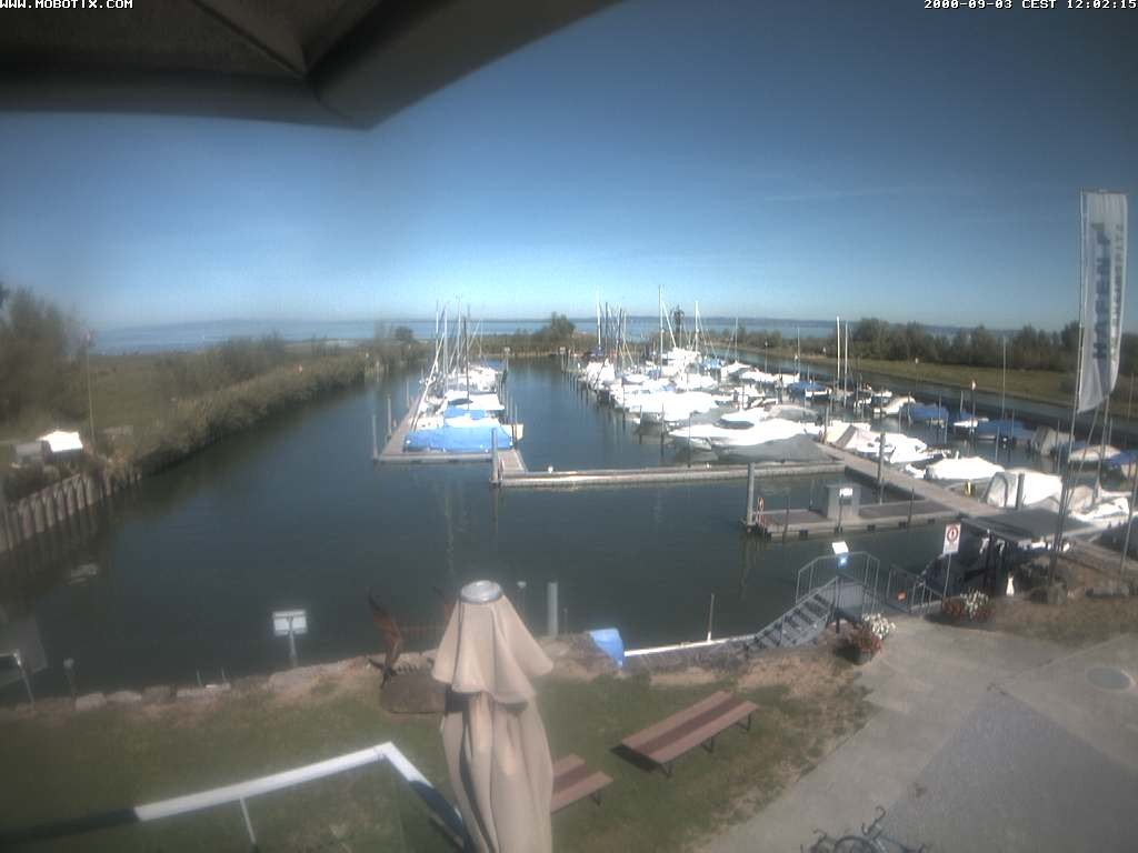 Archived image Webcam Marina Rheinhof Altenrhein at Lake Constance
