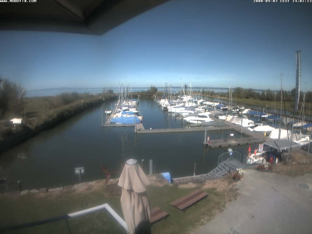 Archived image Webcam Marina Rheinhof Altenrhein at Lake Constance