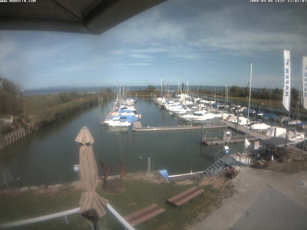 Archived image Webcam Marina Rheinhof Altenrhein at Lake Constance