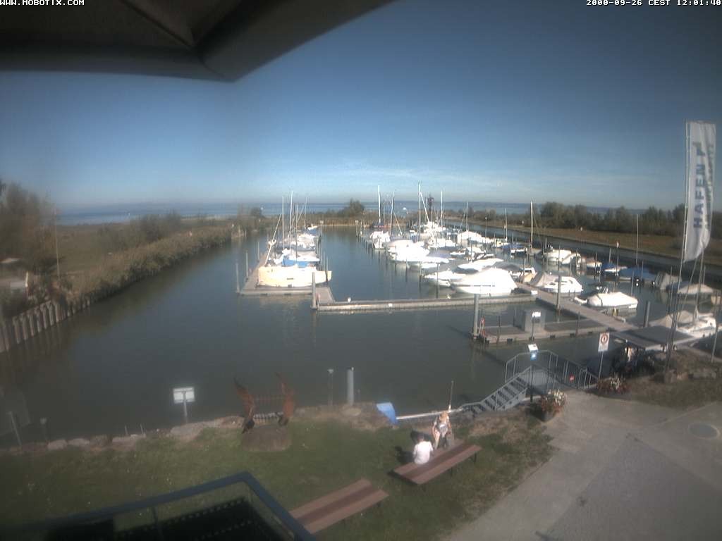 Archived image Webcam Marina Rheinhof Altenrhein at Lake Constance