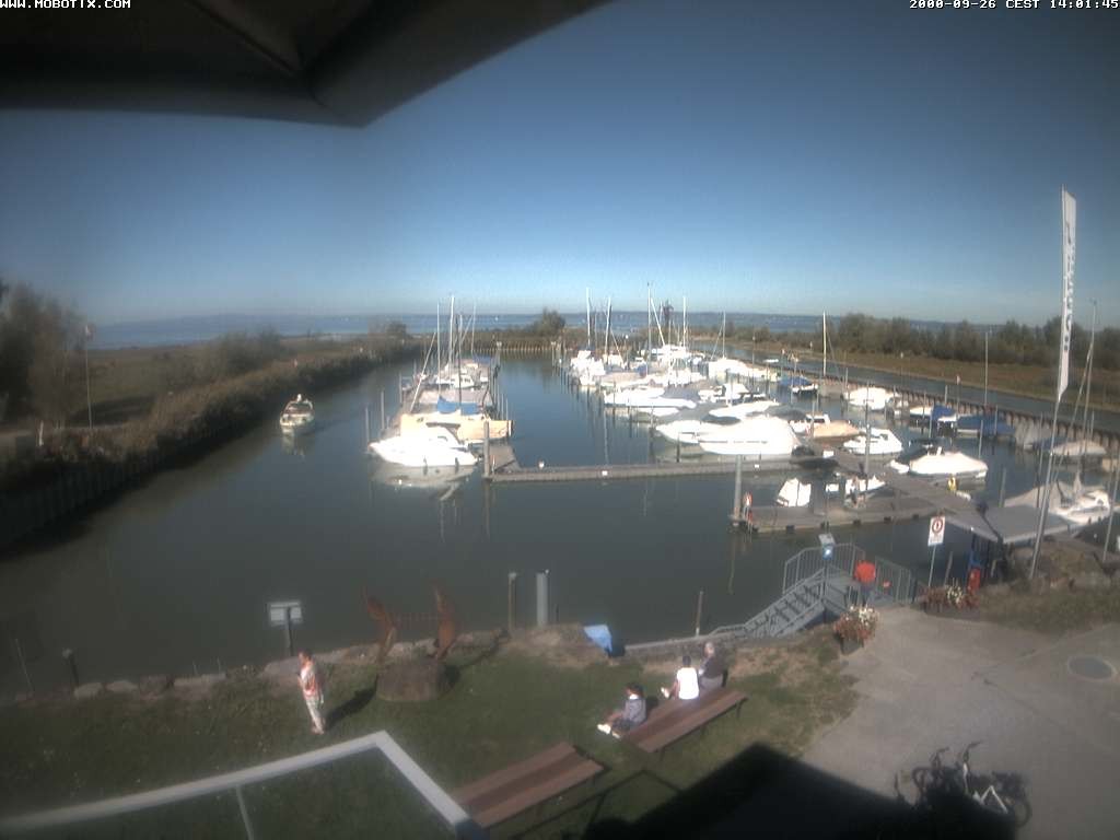 Archived image Webcam Marina Rheinhof Altenrhein at Lake Constance