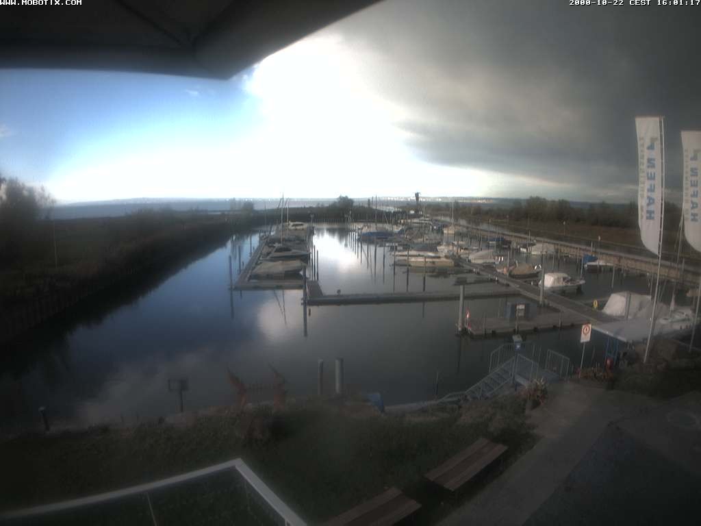 Archived image Webcam Marina Rheinhof Altenrhein at Lake Constance