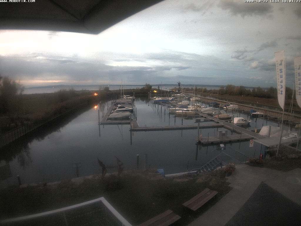 Archived image Webcam Marina Rheinhof Altenrhein at Lake Constance