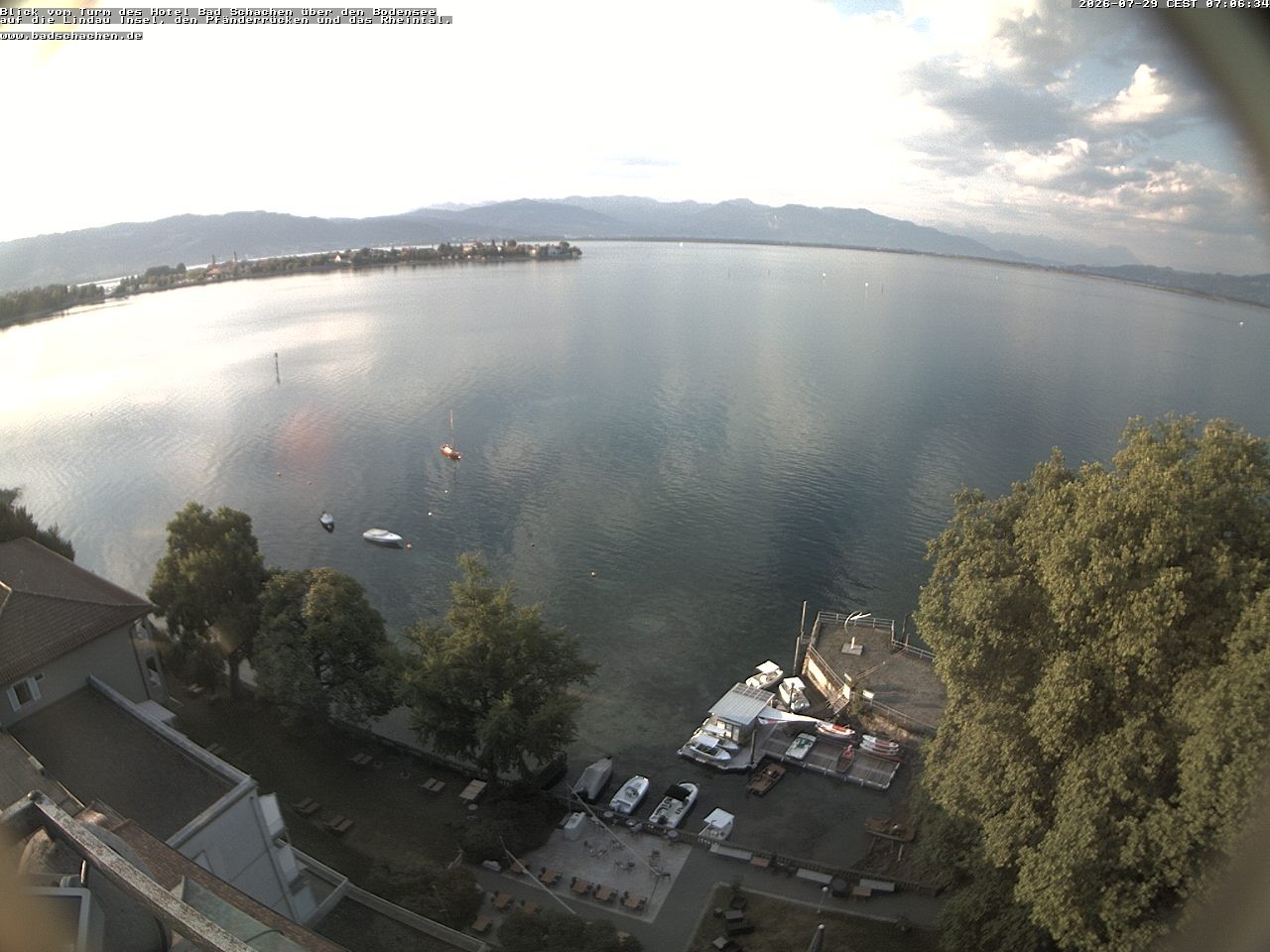 Archiv Foto Webcam Lindau am Bodensee