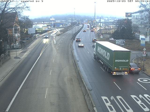 Archiv Foto Webcam B10 bei Ulm