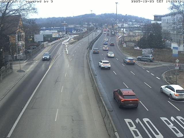 Archiv Foto Webcam B10 bei Ulm