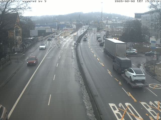 Archiv Foto Webcam B10 bei Ulm