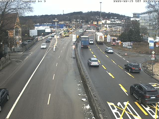 Archiv Foto Webcam B10 bei Ulm