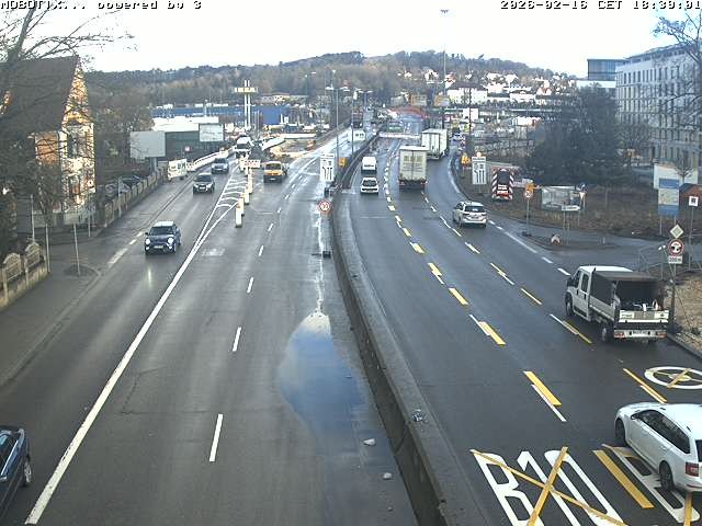 Archiv Foto Webcam B10 bei Ulm