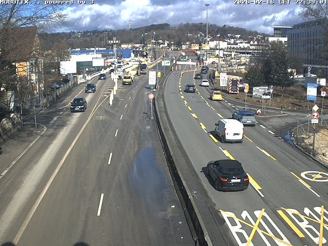 Archiv Foto Webcam B10 bei Ulm