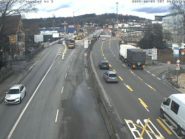 Archiv Foto Webcam B10 bei Ulm