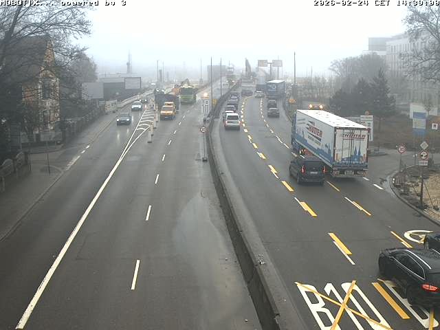 Archiv Foto Webcam B10 bei Ulm