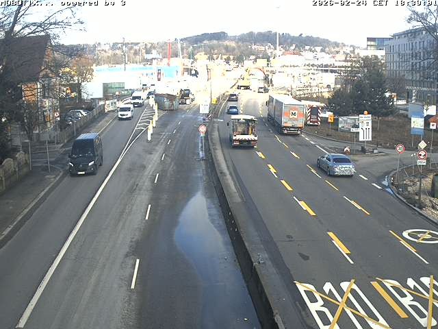 Archiv Foto Webcam B10 bei Ulm