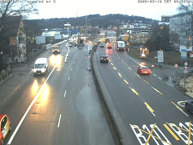 Archiv Foto Webcam B10 bei Ulm