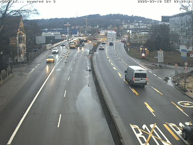 Archiv Foto Webcam B10 bei Ulm