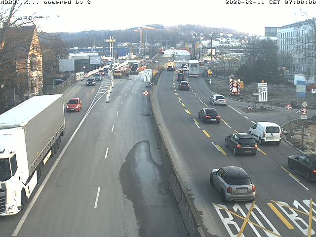 Archiv Foto Webcam B10 bei Ulm