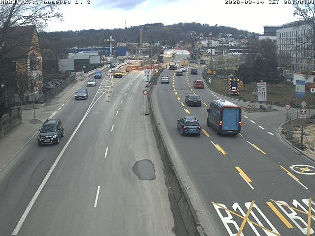 Archiv Foto Webcam B10 bei Ulm