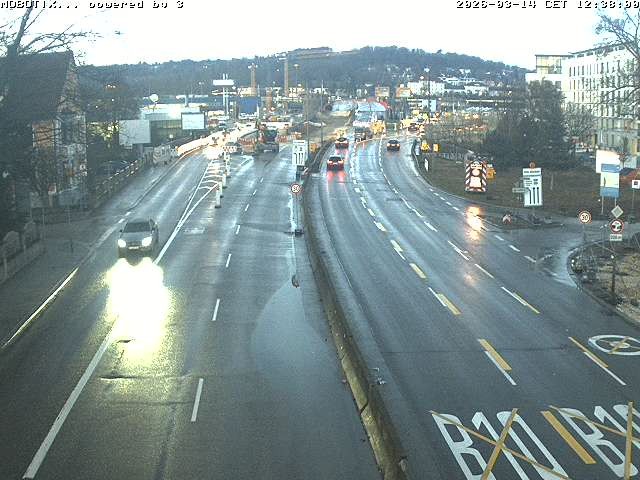 Archiv Foto Webcam B10 bei Ulm