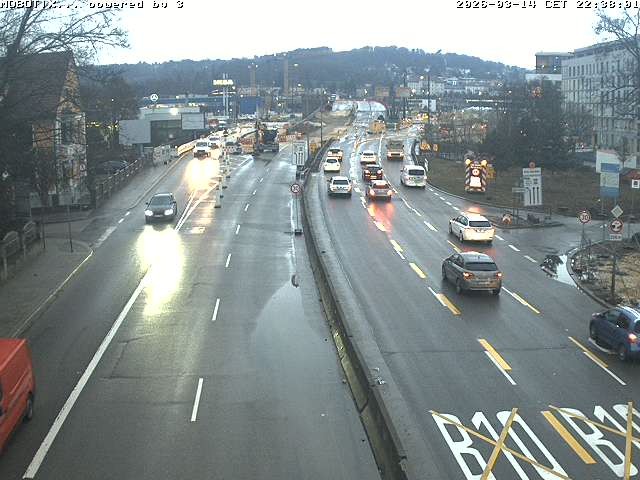 Archiv Foto Webcam B10 bei Ulm