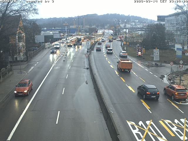 Archiv Foto Webcam B10 bei Ulm