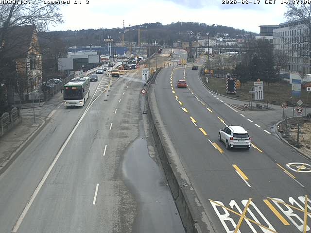 Archiv Foto Webcam B10 bei Ulm