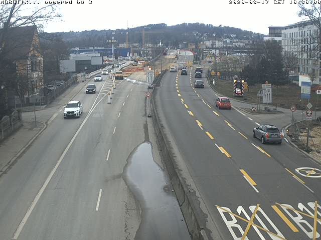 Archiv Foto Webcam B10 bei Ulm