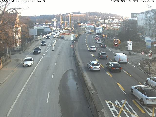 Archiv Foto Webcam B10 bei Ulm