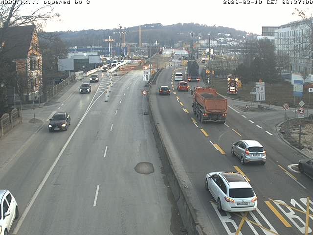 Archiv Foto Webcam B10 bei Ulm