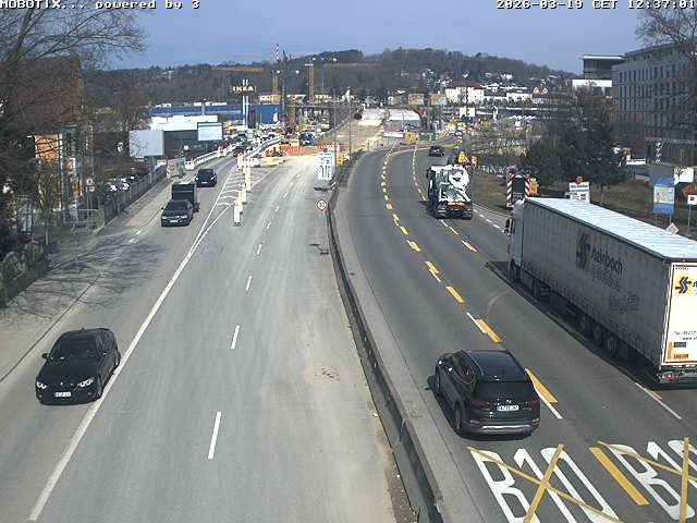 Archiv Foto Webcam B10 bei Ulm