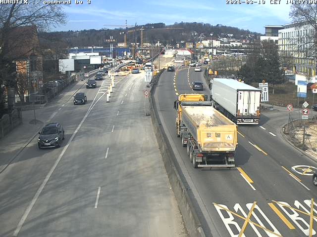 Archiv Foto Webcam B10 bei Ulm