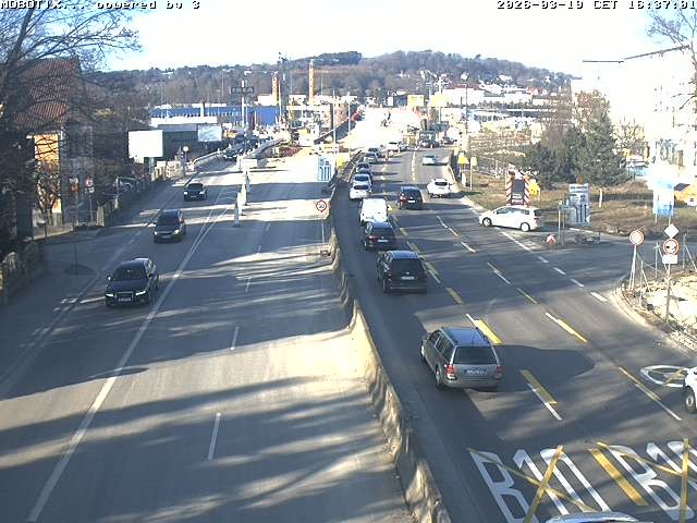 Archiv Foto Webcam B10 bei Ulm