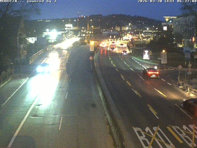 Archiv Foto Webcam B10 bei Ulm