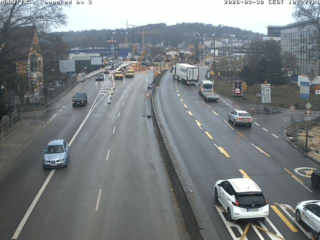 Archiv Foto Webcam B10 bei Ulm