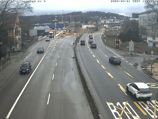 Archiv Foto Webcam B10 bei Ulm