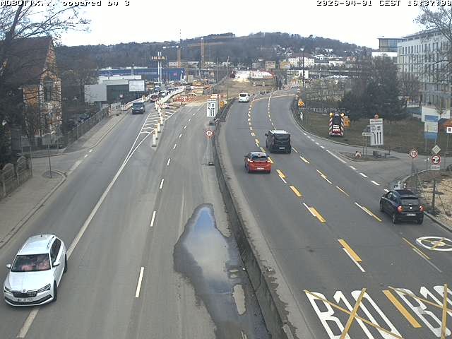 Archiv Foto Webcam B10 bei Ulm