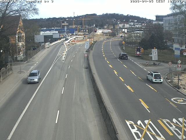 Archiv Foto Webcam B10 bei Ulm