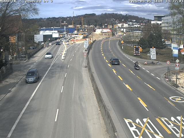 Archiv Foto Webcam B10 bei Ulm