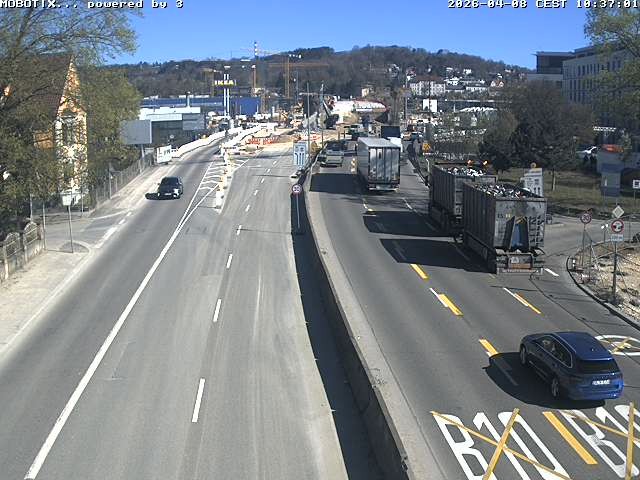 Archiv Foto Webcam B10 bei Ulm