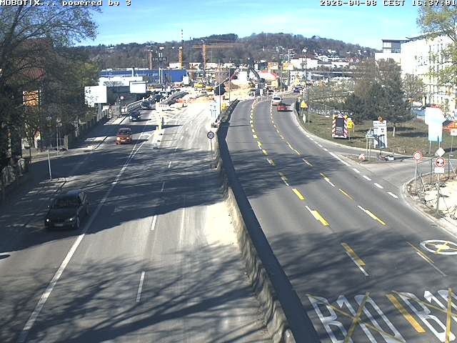 Archiv Foto Webcam B10 bei Ulm