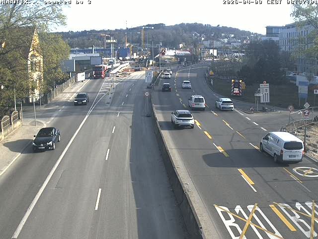 Archiv Foto Webcam B10 bei Ulm