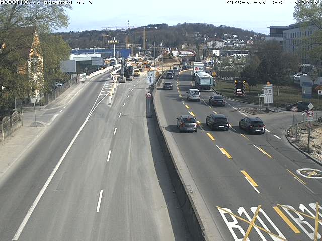 Archiv Foto Webcam B10 bei Ulm