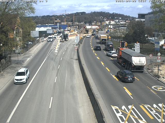 Archiv Foto Webcam B10 bei Ulm