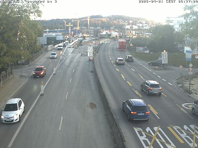 Archiv Foto Webcam B10 bei Ulm