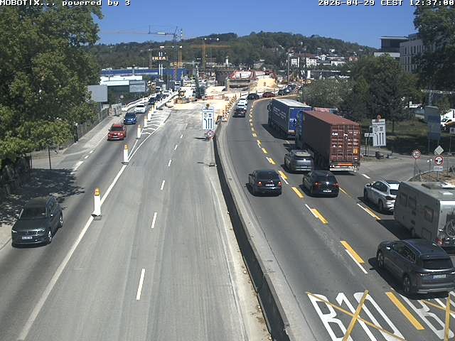 Archiv Foto Webcam B10 bei Ulm