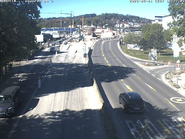 Archiv Foto Webcam B10 bei Ulm