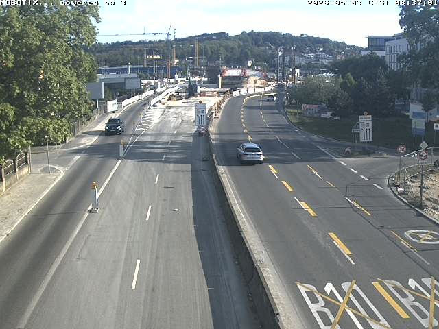 Archiv Foto Webcam B10 bei Ulm