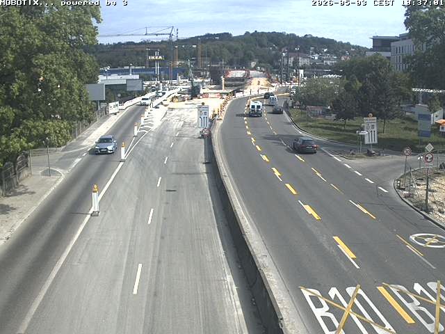 Archiv Foto Webcam B10 bei Ulm